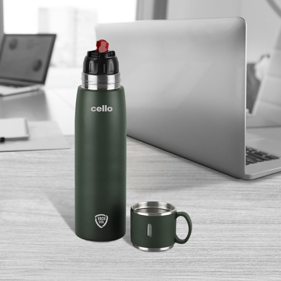 Cello thermosteel store flask 750ml price