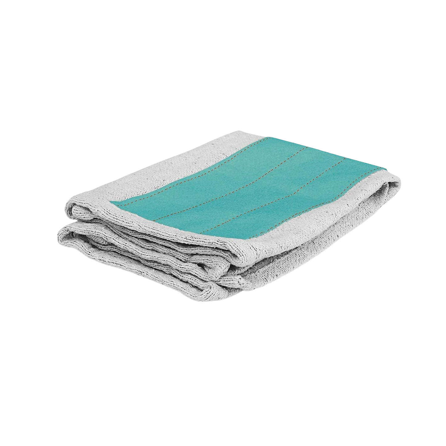 Spotzero By Milton Cloth Pocha (Aqua Green, Grey, Cotton) Set 6 (Pack of 1 Each) - Premium Cotton Pocha from milton spotzero - Just Rs. 270! Shop now at Surana Sons