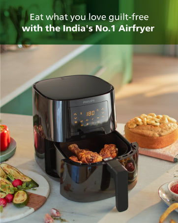 PHILIPS Essential Air Fryer  4.1 Ltr - Premium Air Fryer from Philips - Just Rs. 7999! Shop now at Surana Sons