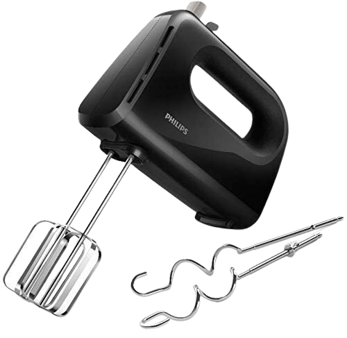 Philips HR 3705/10 300 Watt Lightweight Hand Mixer, Blender with 5 speed control settings, stainless steel accessories and 2 years warranty - Premium Hand Mixer from Philips - Just Rs. 2516! Shop now at Surana Sons