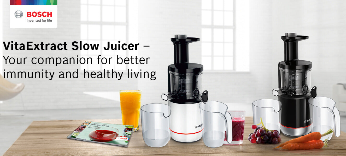 Bosch Lifestyle MESM 731 MIN 150 Watt Cold Press Slow Juicer Black Surana Sons