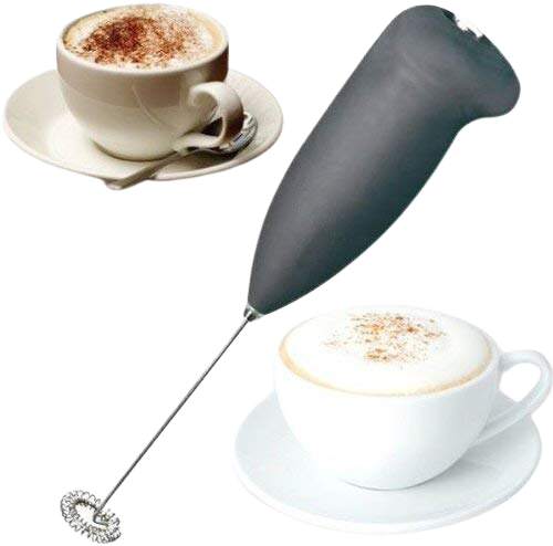 Stainless Steel Mini Battery Operated Hand Blender for Coffee | Egg Beater | Cappuccino | Lassi - Premium Beater from Generic - Just Rs. 225! Shop now at Surana Sons