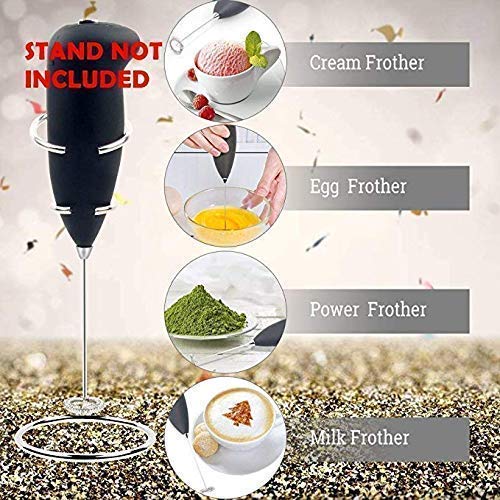 Stainless Steel Mini Battery Operated Hand Blender for Coffee | Egg Beater | Cappuccino | Lassi - Premium Beater from Generic - Just Rs. 225! Shop now at Surana Sons