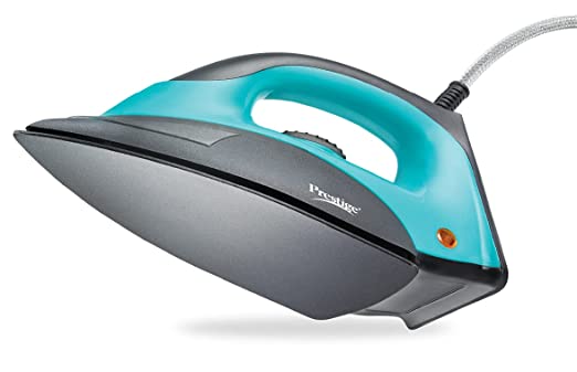 Prestige PDI 07 Magic Dry Iron 1000 W with Greblon Coated Sole Plate (Blue, Black) - Premium Dry Irons from Prestige - Just Rs. 720! Shop now at Surana Sons