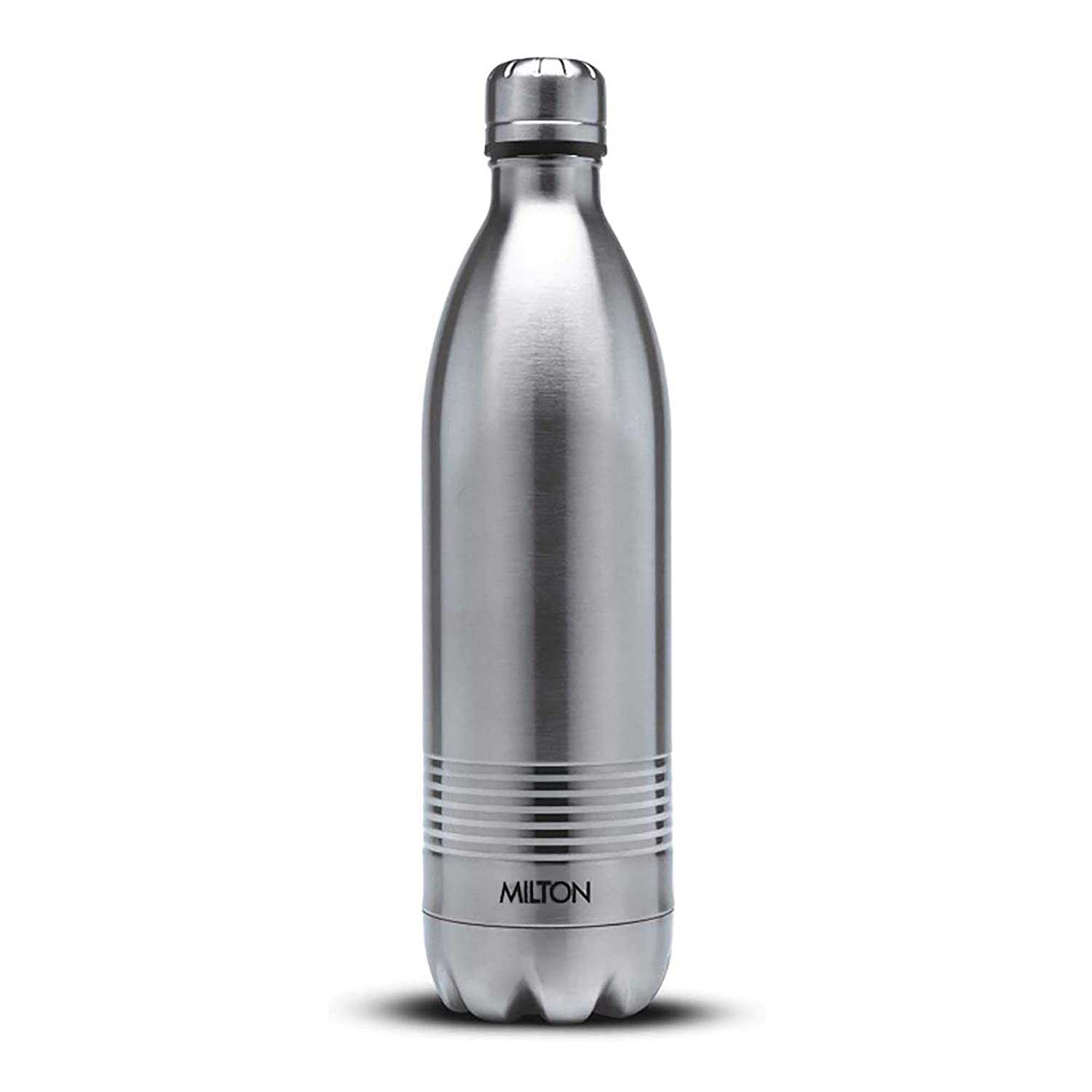 Milton Duo DLX 750 Thermosteel 24 Hours Hot and Cold Water Bottle, 1 Piece, 700 ml, Silver | Leak Proof | Office Bottle | Gym | Home | Kitchen | Hiking | Trekking | Travel Bottle - Premium Hot & Cold Steel Vacuum Bottles from Milton - Just Rs. 964! Shop now at Surana Sons