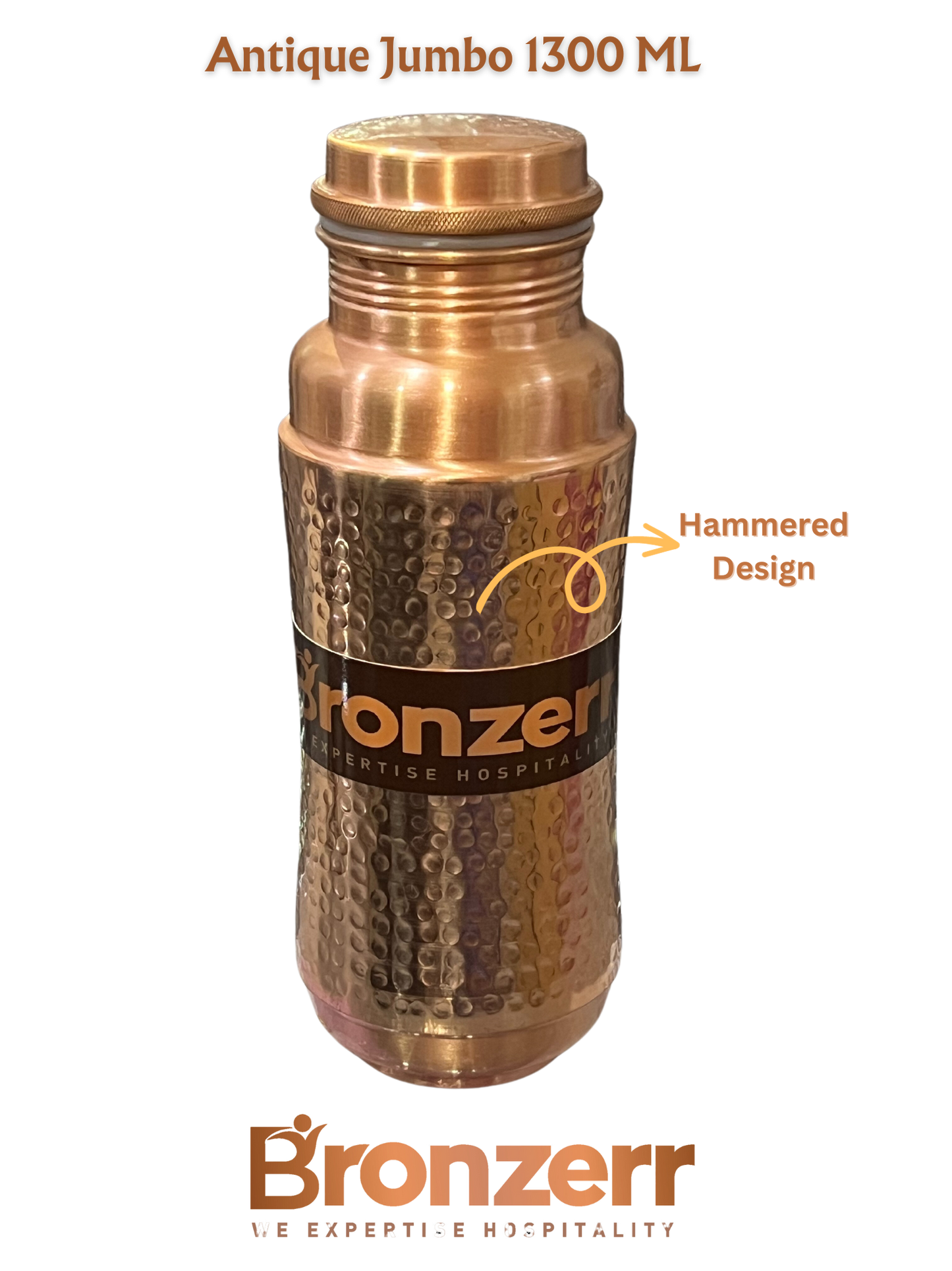 Bronzerr Copper Bottles | Pure Copper | Plain Or Color Electroplated Outside | Color Gift Box | Ideal Gift - Premium copper water bottles from Bronzerr - Just Rs. 780! Shop now at Surana Sons