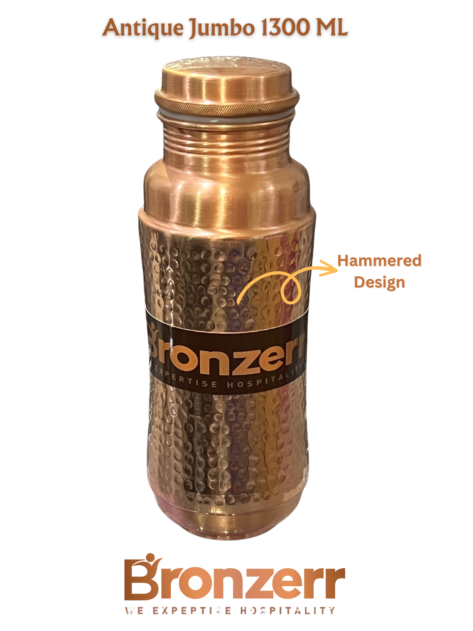 Bronzerr Copper Bottles | Pure Copper | Plain Or Color Electroplated Outside | Color Gift Box | Ideal Gift - Premium copper water bottles from Bronzerr - Just Rs. 780! Shop now at Surana Sons