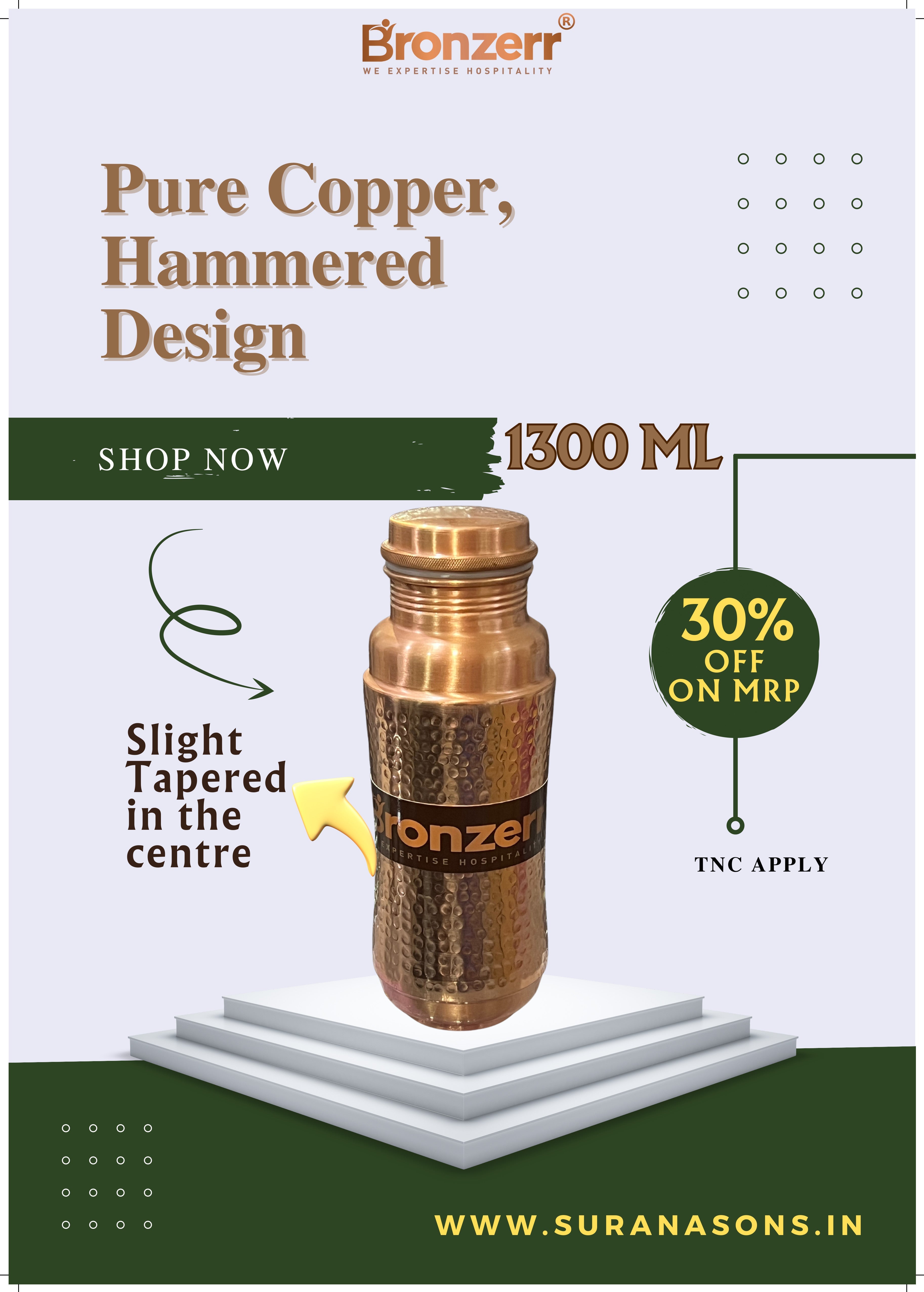 Copper Gift Set at Rs 1400/set | Copper Water Bottle in Moradabad | ID:  2852649089191