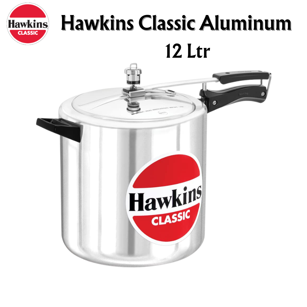 Hawkins Classic Aluminum Pressure Cookers | Inner Lid - Premium Aluminium Pressure Cooker from Hawkins - Just Rs. 1058! Shop now at Surana Sons