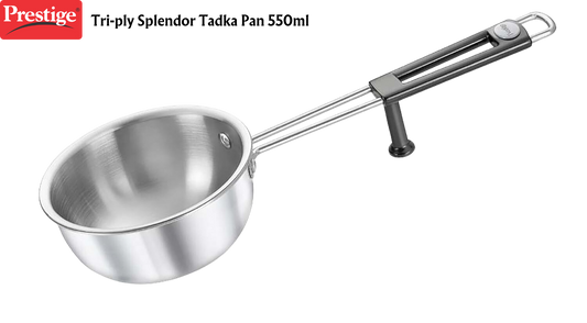 PRESTIGE Tri-ply Splendor Tadka Pan - Premium  from Surana Sons - Just Rs. 505! Shop now at Surana Sons