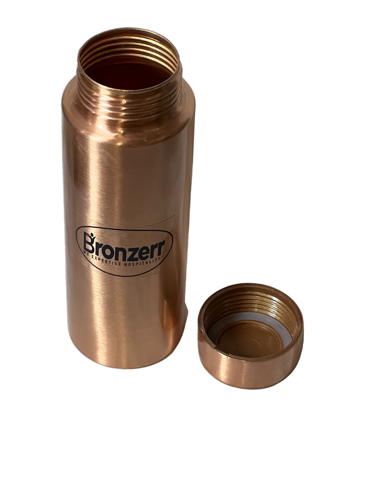 Bronzerr Copper Bottles | Pure Copper | Plain Or Color Electroplated Outside | Color Gift Box | Ideal Gift - Premium copper water bottles from Bronzerr - Just Rs. 780! Shop now at Surana Sons