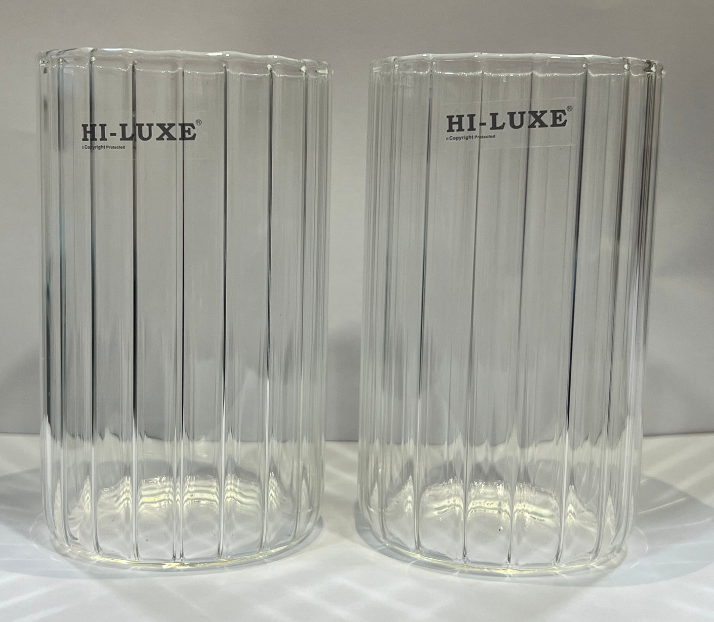 Hiluxe Feather Light Swift Glass | 2 Pcs Set | Gift Box | Ideal for Gifting | - Premium glass tumblers from Hiluxe - Just Rs. 270! Shop now at Surana Sons