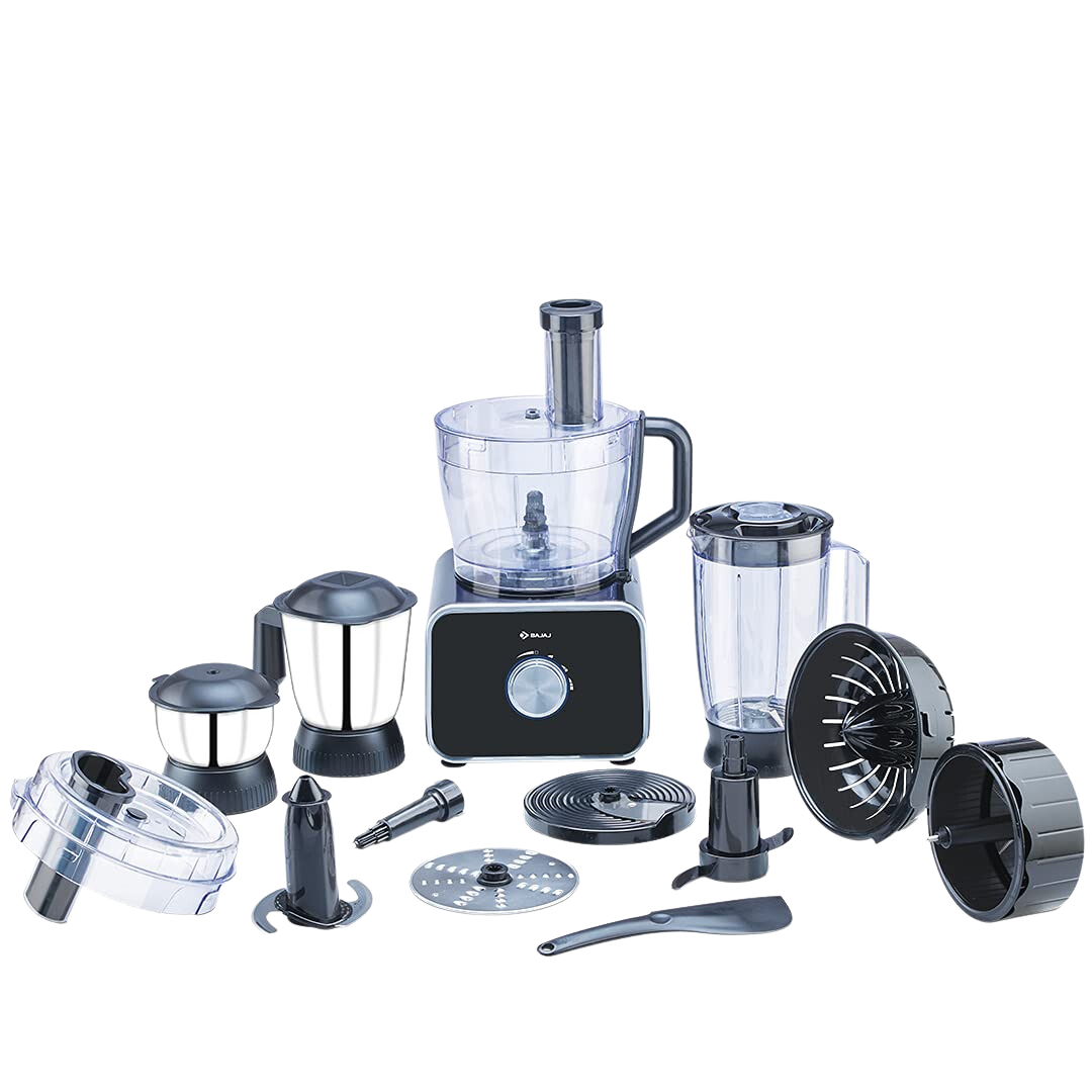 Bajaj Food Processor and Mixer Grinder | All in One Kitchen Need | Food Processor | Juicer | Mixer Grinder | Slicer | Kneader | Mincer | Chipser - Premium Food Processors from Bajaj - Just Rs. 6990! Shop now at Surana Sons