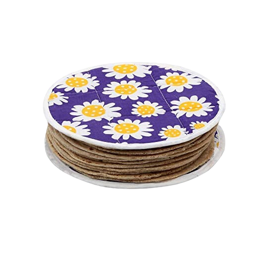 SURVI - 100% Pure Cotton Roti Rumal/Roti Cover (Floral) - Premium Roti Rumal from Survi - Just Rs. 99! Shop now at Surana Sons