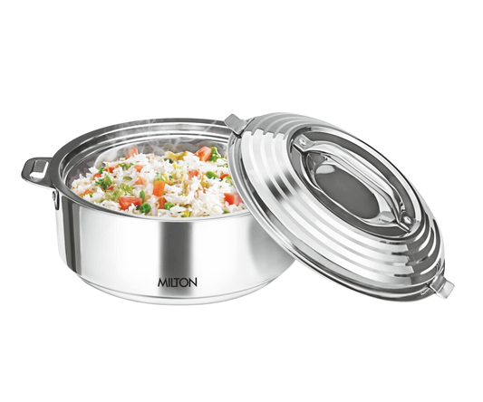Milton Galaxia Insulated Stainless Steel Casserole  Keeps Food Hot & Cold for Long Hours - Premium SS Casserole from Milton - Just Rs. 821! Shop now at Surana Sons