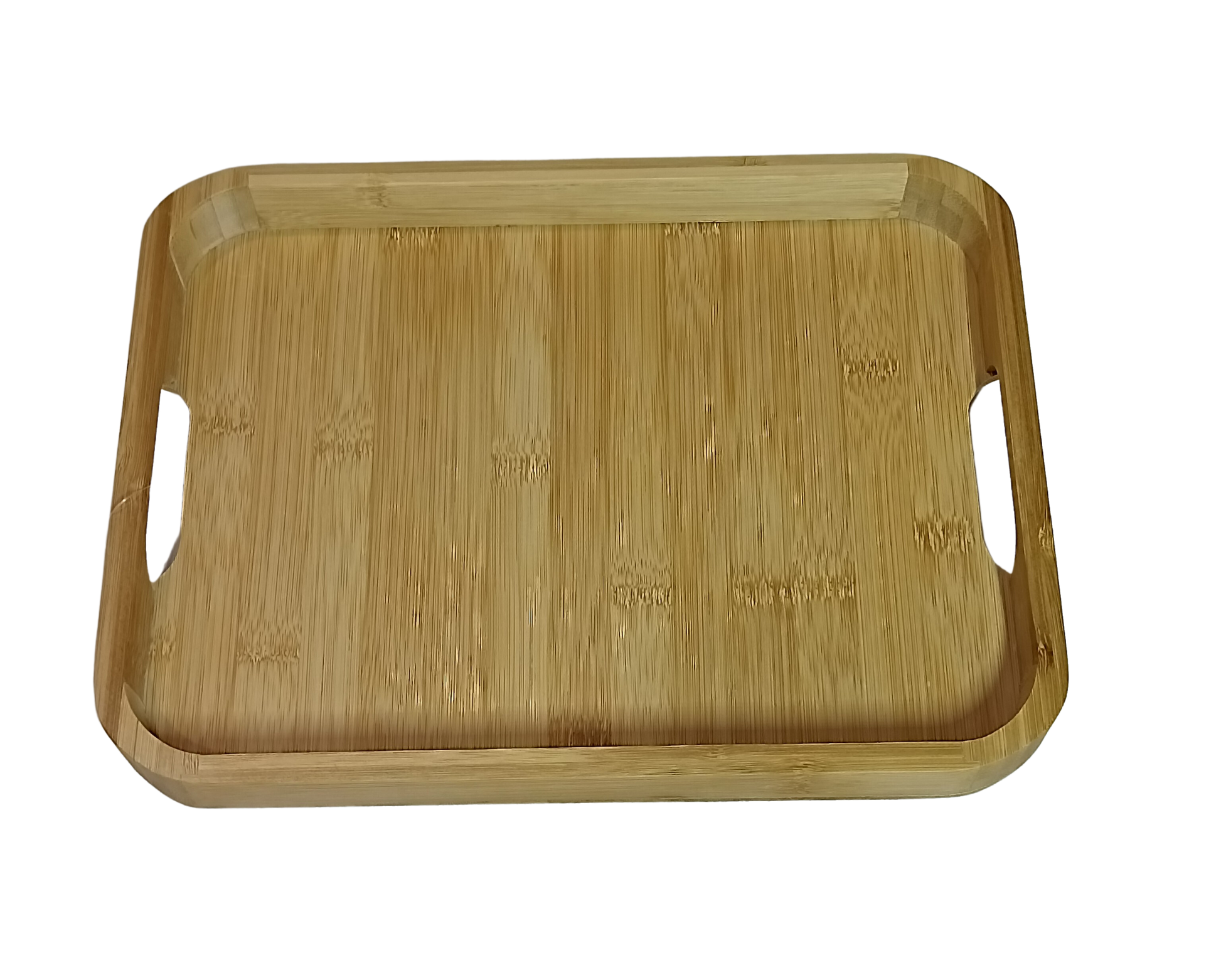 Hiluxe Exquisite Wooden Tray With Handle For Home | Ideal Gift - Premium Wooden Tray from Hiluxe - Just Rs. 850! Shop now at Surana Sons