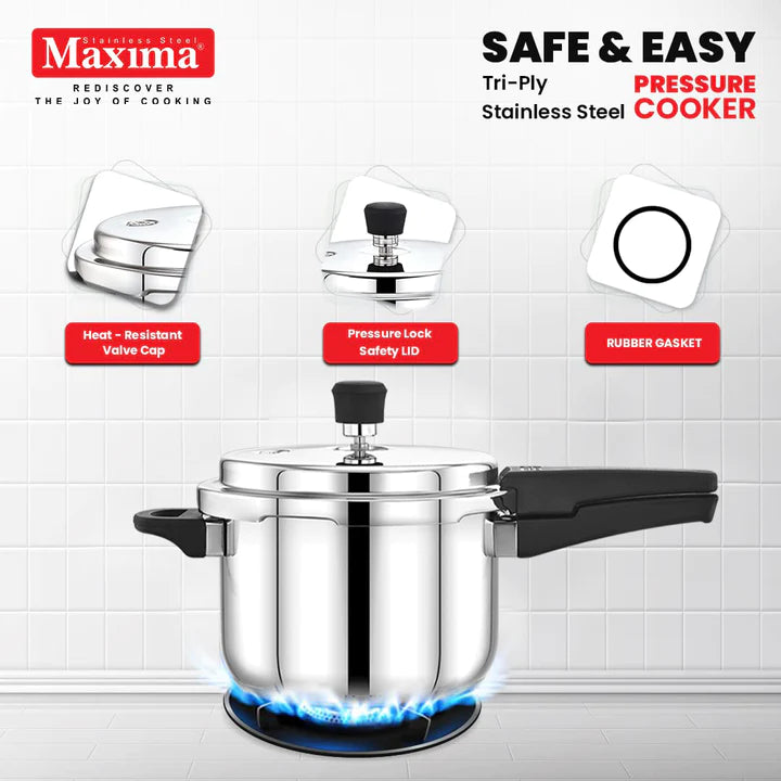Induction Pressure Cookers: Induction-friendly pressure cookers for safe  and efficient cooking