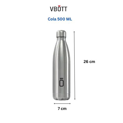 VBOTT Cola Stainless Steel Hot & Cold Vacuum Bottle - Premium SS water Bottles from VBOTT - Just Rs. 0! Shop now at Surana Sons